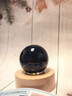 繽越黑曜石水晶球風(fēng)水擺件黑色水晶球平安順遂有球必應客廳開(kāi)業(yè) 6cm 曬單實(shí)拍圖