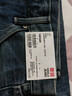 優(yōu)衣庫女裝男裝寬松廓形牛仔褲/彎刀鐮刀褲子25秋冬新款479000 69 藏青色 23 /150/58A 曬單實拍圖