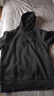 七匹狼加絨連帽衛衣男士秋冬裝時(shí)尚加絨保暖上衣胸前奔狼外套時(shí)尚商務(wù)休閑衣服男士服飾 黑色 175/92A(XL)  曬單實(shí)拍圖