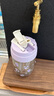 宜樂(lè )舒日本品牌純鈦保溫杯高顏值大容量咖啡杯便攜水杯三八女神節禮物 玫瑰故事紫【精美包裝】 420ml送杯刷 曬單實(shí)拍圖
