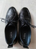 他她春商場(chǎng)同款純色舒適休閑皮鞋男MEZ02AM4 黑色 43 曬單實(shí)拍圖