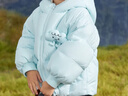 巴拉巴拉童裝兒童羽絨服女童2024冬裝女小童寶寶保暖云朵外套208424107015 曬單實(shí)拍圖