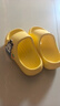 巴布豆兒童拖鞋男女童寶寶軟底居家浴室夏季涼拖鞋 黃色 160碼 曬單實(shí)拍圖