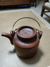 庫存處理一九六八年顧景舟老一廠(chǎng)純手工宜興正品紫砂壺茶具套裝 周桂珍銅提梁 500ml 曬單實(shí)拍圖