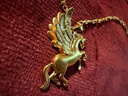 周大福生肖馬 足金黃金吊墜女送生日禮物EOF1864 約9g計價(jià)(工費1020) 曬單實(shí)拍圖