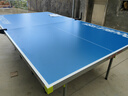 雙魚(yú)（DOUBLE FISH） 乒乓球桌室內外通用乒乓球臺可折疊移動(dòng)式標準乒乓球案子球桌 AW-138【可折疊帶滾輪】乒乓球桌 曬單實(shí)拍圖
