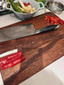 京東京造 菜板 砧案板切菜家用雙面實(shí)木抗菌 【烏檀整木】40*27*2.5cm 曬單實(shí)拍圖