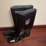 回力雨鞋男戶(hù)外雨天防水防滑雨靴膠鞋趕海耐磨外賣(mài)水鞋67-1黑色高筒42 曬單實(shí)拍圖