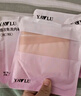 雅鹿【滅菌免洗即穿】純棉女士?jì)妊澟志醒鼰o(wú)痕大碼少女三角褲頭 曬單實(shí)拍圖