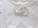 BMOI老鳳凰999純銀足銀新款耳環(huán)女款旺夫轉運珠耳圈防過(guò)敏銀耳飾 個(gè)性 9.89克【精品實(shí)心】?jì)H剩3對 曬單實(shí)拍圖