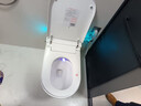 箭牌（ARROW）家用智能馬桶靜音全自動(dòng)翻蓋雙水路即熱式無(wú)水壓限制泡沫盾坐便器 灰邊【頂配版】自動(dòng)翻蓋+語(yǔ)音+泡沫盾 300坑距（送貨上門(mén)+免費安裝） 曬單實(shí)拍圖