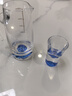 梵卡奇（FANKAQI）藍色冰山白酒杯分酒器套裝家用水晶玻璃帶刻度中式酒壺酒具 曬單實(shí)拍圖