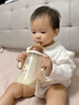 千禧寶貝PPSU奶瓶1-3歲奶嘴鴨嘴吸嘴嬰兒吸管杯學(xué)飲杯0-6-12個(gè)月帶重力球 小象咖【單瓶帶吸嘴】鴨嘴+吸嘴+重力球 300ml PPSU材質(zhì)【彩虹感溫變色奶瓶】 曬單實(shí)拍圖