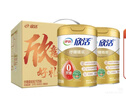 伊利欣活聯(lián)合北京同仁堂紓糖膳底低GI禮盒800g*2 中老年奶粉 早餐 曬單實(shí)拍圖