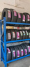 輪胎貨架展示架放置架架子4s汽車(chē)用品展示架置物架汽車(chē)輪胎展示架 藍色 中型加厚200*60*200內經(jīng)36三層 曬單實(shí)拍圖