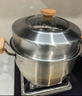 愛(ài)仕達（ASD）蒸鍋304不銹鋼雙層家用蒸煮燉湯鍋 32CM加高多層蒸籠·原木系列G2 曬單實(shí)拍圖