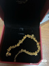 周大福捕夢(mèng)星爆閃蕾絲星星足金黃金手鏈(工費780)15cm 約7.5g EOF1890 曬單實(shí)拍圖
