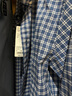 優(yōu)衣庫男女裝優(yōu)質(zhì)長(zhǎng)絨棉格子襯衫長(zhǎng)袖休閑襯衣純棉483136 476016 483136/64湖藍(lán)色 S 曬單實(shí)拍圖