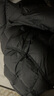 太平鳥(niǎo)男裝 【95%進(jìn)口鴨絨】連帽羽絨服冬面包服防寒短款排骨外套 15D暗影黑(闊型)第三批 S 曬單實(shí)拍圖