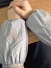 途尊秋冬可愛(ài)短款防水袖套學(xué)生成人廚房干活防油污耐臟套袖羽絨服袖頭 防水小兔丁 短：淺灰 曬單實(shí)拍圖