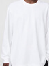 優(yōu)衣庫男裝女裝大師T AIRism棉混紡圓領(lǐng)T恤長(cháng)袖25秋冬新款479781 00 白色 M 曬單實(shí)拍圖