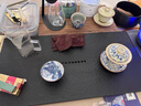 咪曦烏金石茶盤(pán)套裝天然石頭茶托茶臺功夫茶具一體式茶托盤(pán)可定制尺寸 一葉扁舟36*25*3cm（單盤(pán)) 曬單實(shí)拍圖