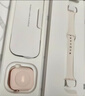Apple/蘋(píng)果 Watch Series 10 智能手表GPS款42毫米玫瑰金色鋁金屬表殼淡桃粉色運動(dòng)型表帶S/M MX1R3CH/B 曬單實(shí)拍圖