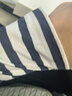 佐丹奴條紋t恤女2026年春季純棉開(kāi)叉下擺圓領(lǐng)長(cháng)袖?；晟?3322802 60藍白條紋色 L 曬單實(shí)拍圖