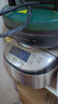 美的（Midea）政府補貼 電飯煲 0涂層電飯鍋4升 316L不銹鋼內膽3-4人家用多功能無(wú)涂層微壓智能預約MB-RE476S 曬單實(shí)拍圖