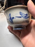 拓進(jìn)德國進(jìn)口品質(zhì)景德鎮青花陶泥花鳥(niǎo)壓手杯主人杯陶瓷功夫茶杯個(gè)人專(zhuān) 青花陶泥花鳥(niǎo)壓手杯 100毫升左右 曬單實(shí)拍圖