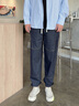 JEEP吉普時(shí)尚工裝牛仔褲男2026新款春秋季哈倫束腳褲寬松休閑彈力長(cháng)褲 曬單實(shí)拍圖
