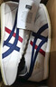 Onitsuka Tiger鬼塚虎男鞋 慢跑鞋透氣輕便男女款運動(dòng)休閑鞋RUNSPARK 白色/藏青色(1183B480-107) 39 曬單實(shí)拍圖