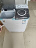 小鴨牌【官方店】半自動(dòng)洗衣機迷你小型波輪大容量租房宿舍家用雙桶雙缸分區脫水甩干老式強力去污 8.5KG【洗5.5+脫3.0+強勁電機全國聯(lián)?！?曬單實(shí)拍圖