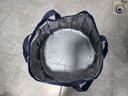 JCZS德國折疊泡腳桶泡腳袋便攜式小型省水戶(hù)外水盆旅行足浴水桶過(guò)小腿 【藏青幾何大號】25L(送收納袋)加厚不軟塌 曬單實(shí)拍圖