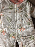 婧麒嬰兒連體衣保暖秋冬夾棉冬季新生兒衣服寶寶150g加厚哈衣服 150g粉色花叢兔 66cm 曬單實(shí)拍圖