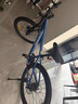 喜德盛兒童自行車(chē)小王子變速車(chē)7速青少年學(xué)生通勤運動(dòng)騎行單車(chē)藍銀色 曬單實(shí)拍圖