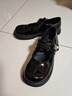 富羅迷女童皮鞋春秋季時(shí)尚透氣小女孩公主鞋校園演出禮服鞋 黑色 34  曬單實(shí)拍圖