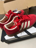 adidas「T頭鞋」VL COURT復古休閑板鞋德訓鞋男女阿迪達斯輕運動(dòng) 淺猩紅/暖香草色/黃色   38 曬單實(shí)拍圖