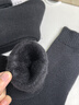 頂瓜瓜拉絨男士襪子7A抗菌防臭加絨加厚秋冬保暖新款毛圈中筒襪 曬單實(shí)拍圖
