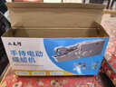 帕提拉縫紉機家用小型電動(dòng)帶鎖邊電動(dòng)手持多功能便攜迷你手工裁縫機神器 白色縫紉機23件套【常規＋線(xiàn)圈＋剪刀＋尺子＋回形】 曬單實(shí)拍圖