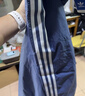 adidas休閑簡(jiǎn)約三條紋梭織立領(lǐng)夾克外套男裝秋季阿迪達斯三葉草   深藍(推薦選大一碼)   M 曬單實(shí)拍圖