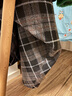 伊芙麗（eifini）伊芙麗高質(zhì)感簡(jiǎn)約時(shí)髦顯瘦小A格紋半身裙2025年秋季新款休閑裙子 灰色 中長(cháng)款 預售 [12月3日]發(fā) XL 125-140斤 曬單實(shí)拍圖