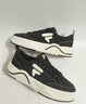 FILA FUSION斐樂(lè )男鞋【章昊同款】潮流帆布鞋季新款生活滑板鞋男鞋 黑/奶白-BG 44 曬單實(shí)拍圖
