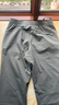 蕉內（Bananain）熱皮501++男士防風(fēng)防水直筒機能褲秋冬保暖休閑褲戶(hù)外徒步長(cháng)褲 暗影灰 XL 曬單實(shí)拍圖