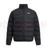 安德瑪（UNDERARMOUR）秋冬Core男子輕質(zhì)運動(dòng)休閑短款鴨絨羽絨服6010876 黑色001 XL 曬單實(shí)拍圖