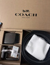 蔻馳（COACH）【品牌直供】男士雙扣頭腰帶禮盒 38MM 灰黑色CW362 曬單實(shí)拍圖