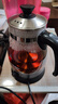 金灶（KAMJOVE） 養生壺煮茶器噴淋式煮茶爐白茶壺黑茶壺辦公室家用蒸汽煮茶壺1L 黑色 1L 曬單實(shí)拍圖