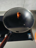 京嚴鐵鍋章丘炒鍋正宗老式無(wú)涂層精鐵不粘炒菜鍋家用圓底煎鍋燃氣專(zhuān)用 【宗師級｜古法技藝】適合5-7人  直徑 34cm 【三次開(kāi)鍋發(fā)貨｜不粘不銹｜好養鍋】 曬單實(shí)拍圖