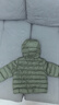 優(yōu)衣庫嬰幼兒寶寶PUFFTECH空氣棉服可機洗拉鏈連帽外套478427 56 橄欖色 100 曬單實(shí)拍圖