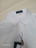 杉杉【DP免燙+口袋版】襯衫男長(cháng)袖純棉休閑商務(wù)高端抗皺襯衣 白色 42 曬單實(shí)拍圖
